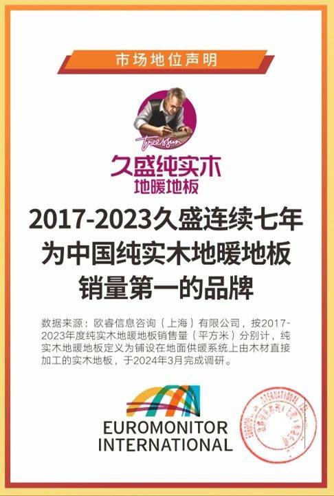 浩瀚体育app下载解密“久盛纯实木地暖地板连续7年全国销量第一”之——技术篇(图1)